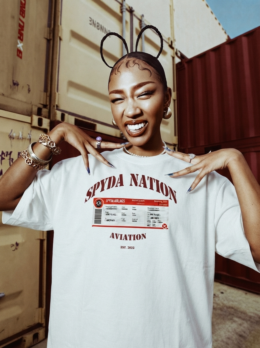 SPYDA AIRLINES "Boarding Pass" Tee
