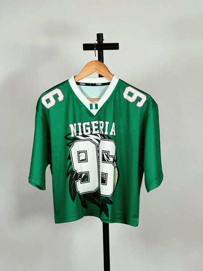 "Super Eagles 96" tribute Mesh Football Jersey