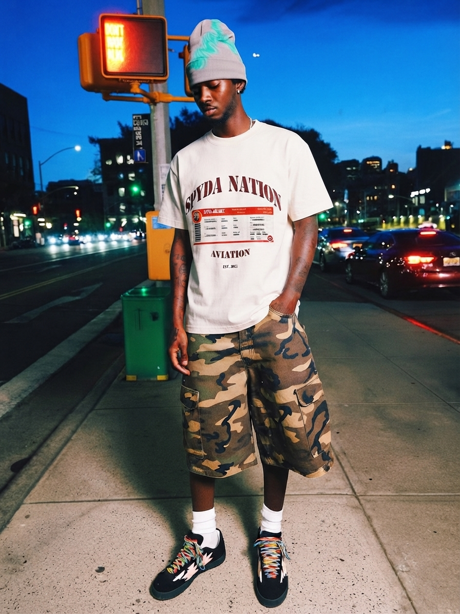 SPYDA AIRLINES "Boarding Pass" Tee