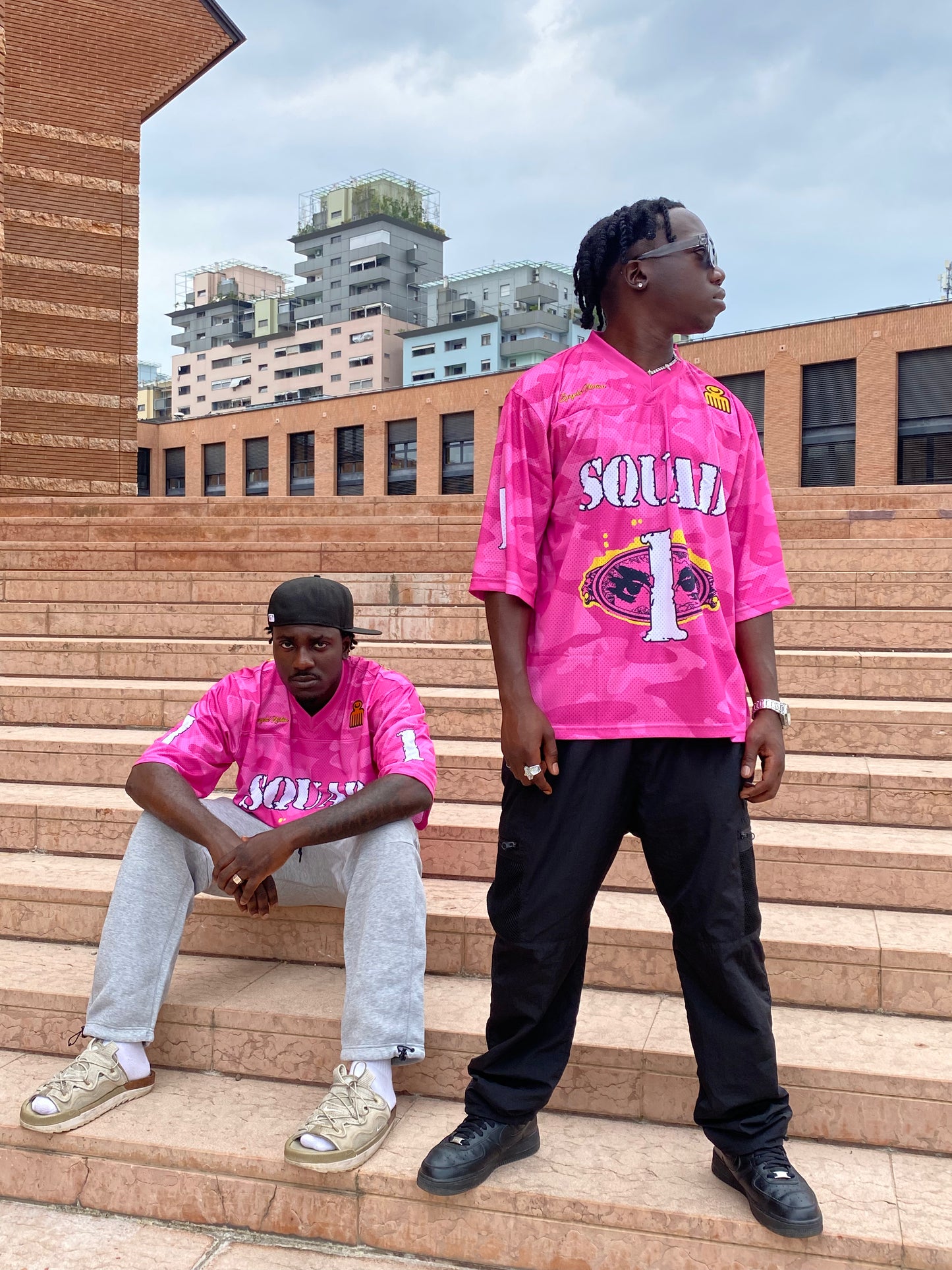DUAFE camo Football Jersey