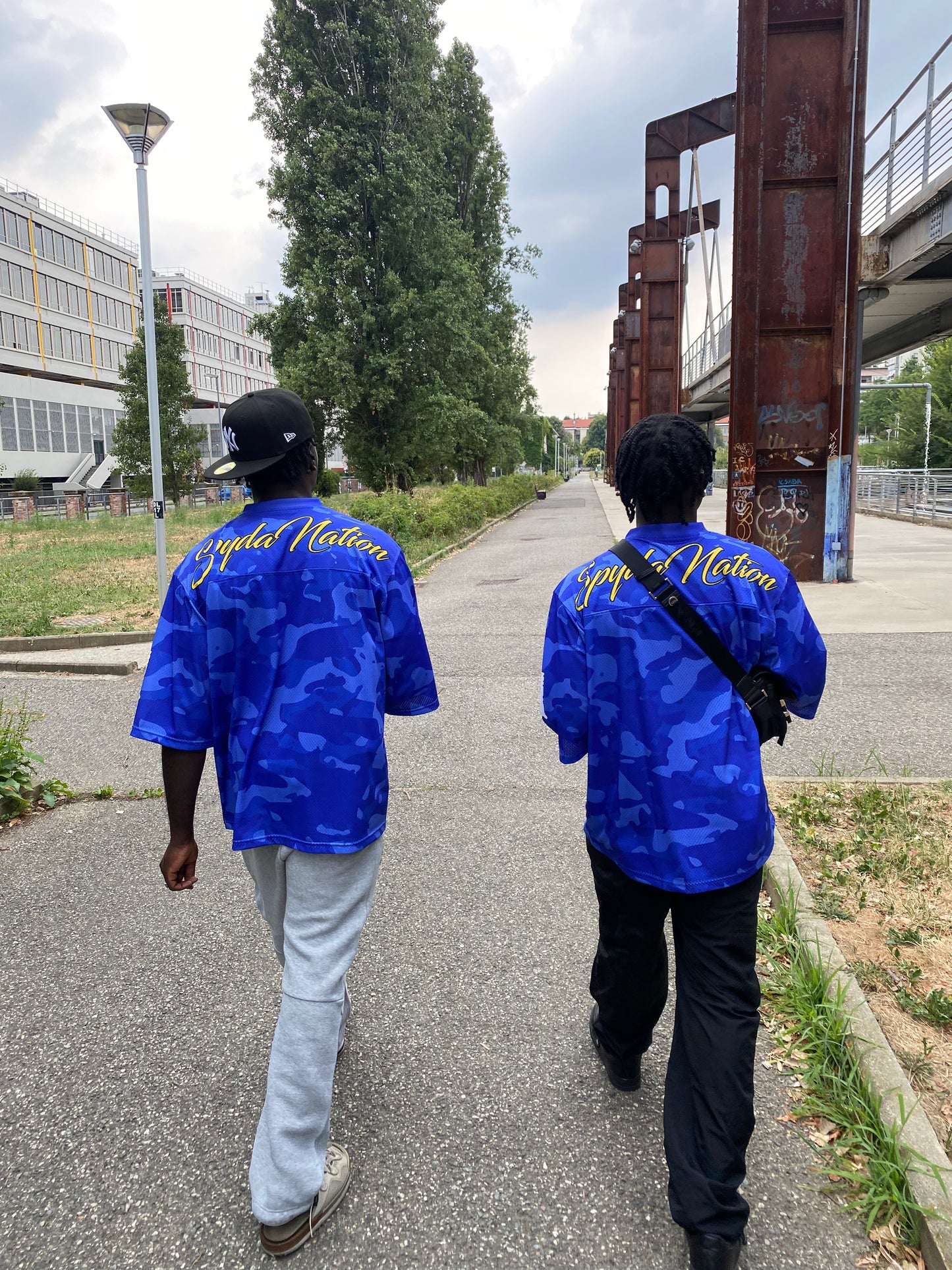 DUAFE camo Football Jersey