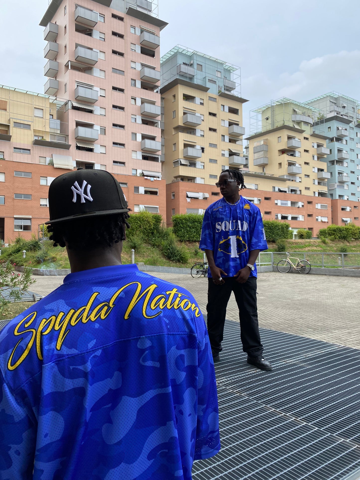 DUAFE camo Football Jersey