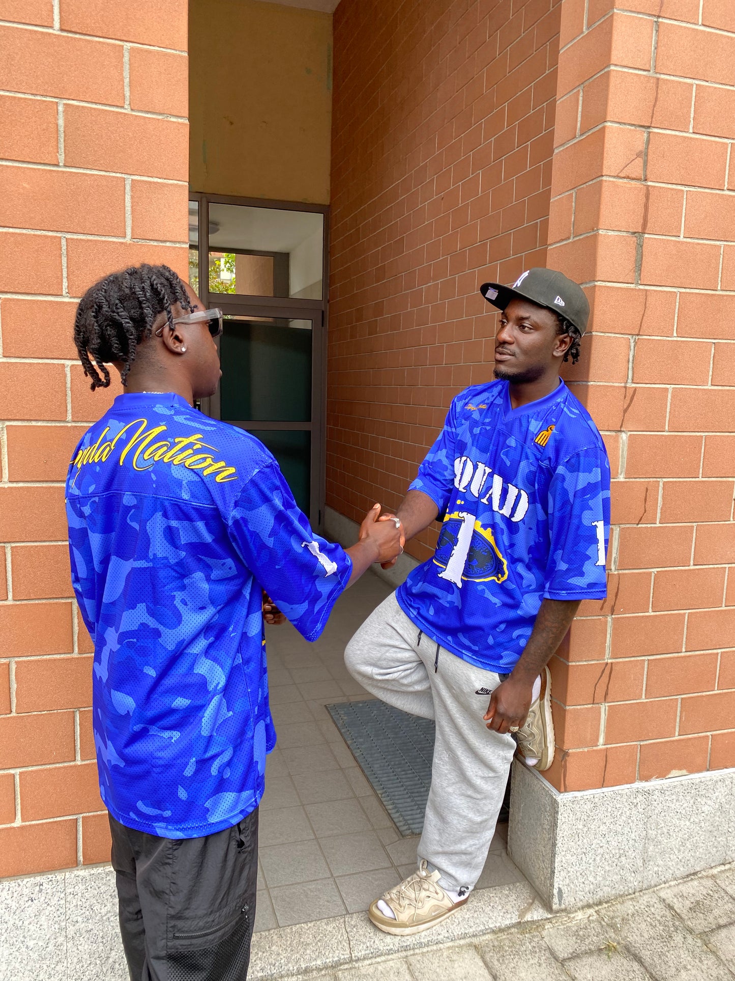 DUAFE camo Football Jersey