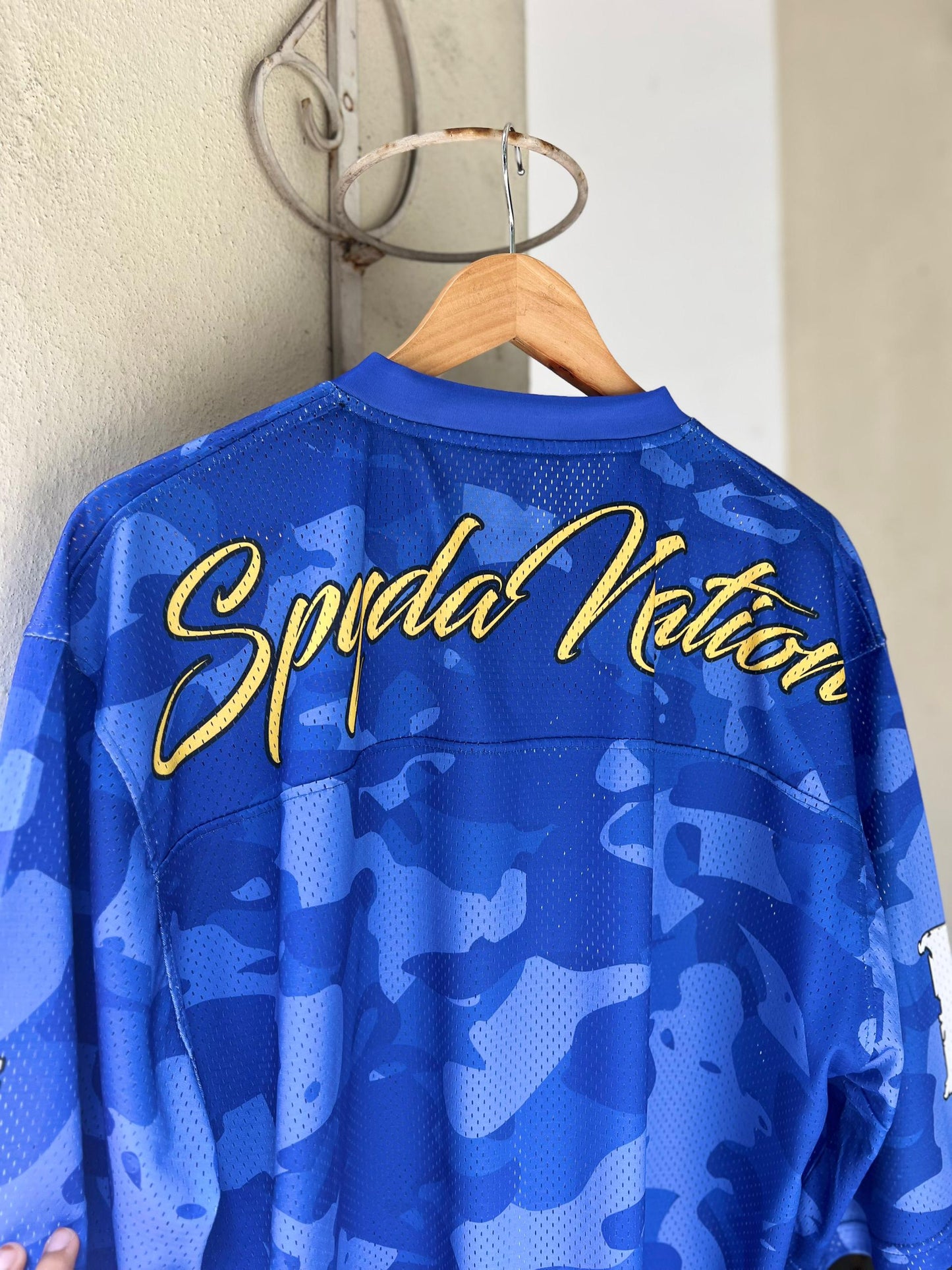 DUAFE camo Football Jersey