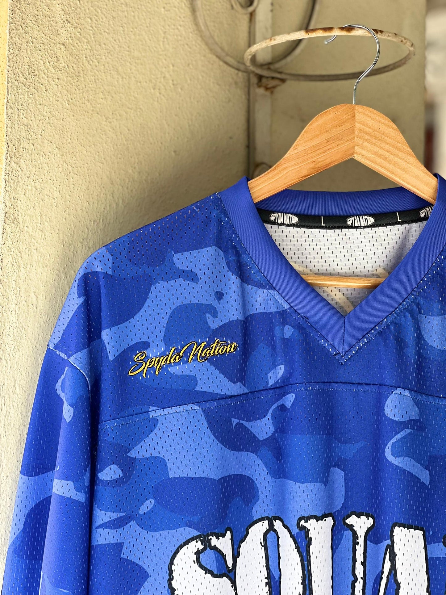 DUAFE camo Football Jersey