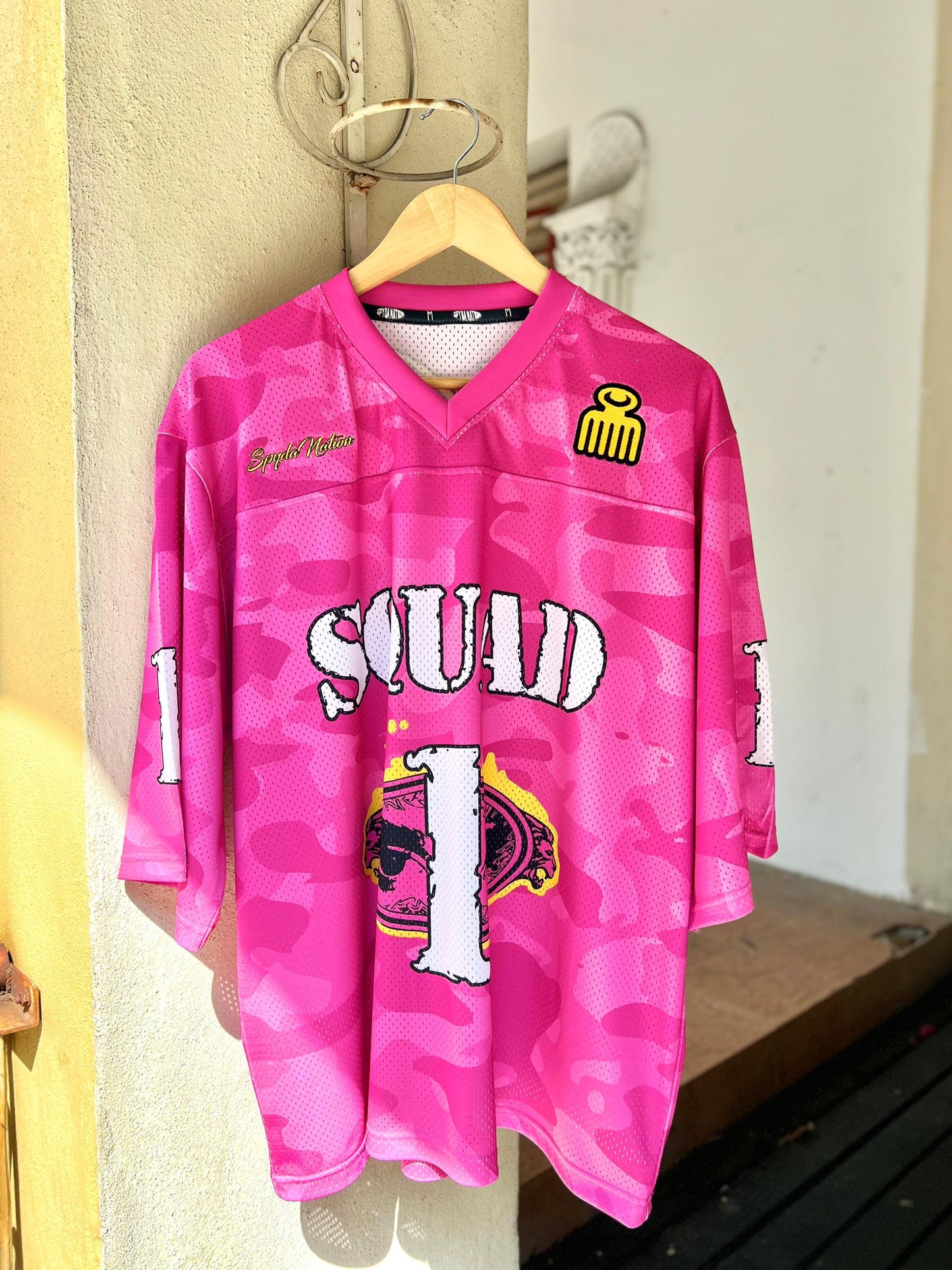 DUAFE camo Football Jersey