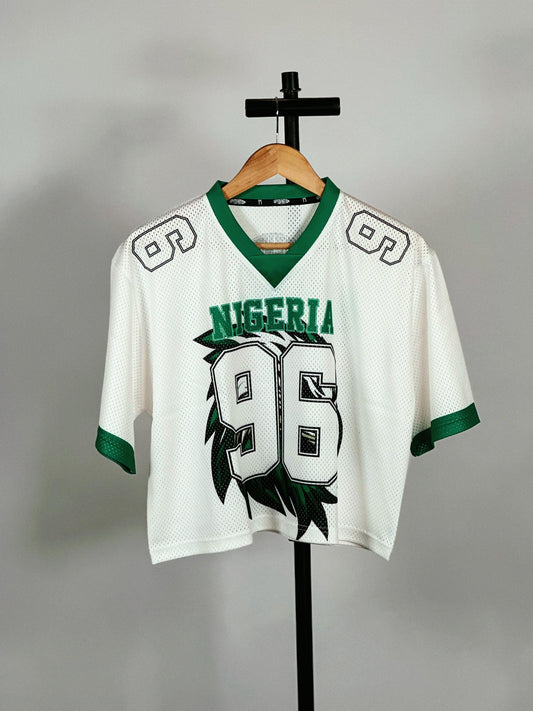 "Super Eagles 96" tribute Mesh Football Jersey